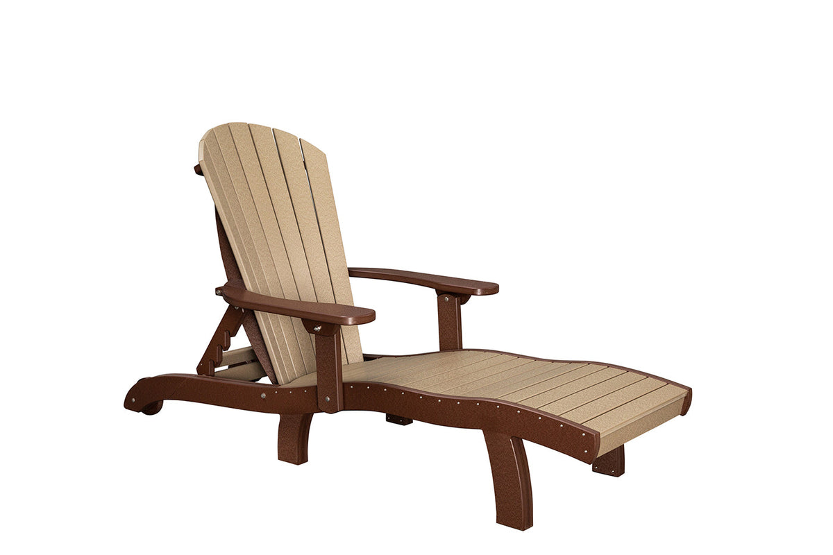 SeaAira Adirondack Lounge Chair With Arms Sunray Patio Furniture