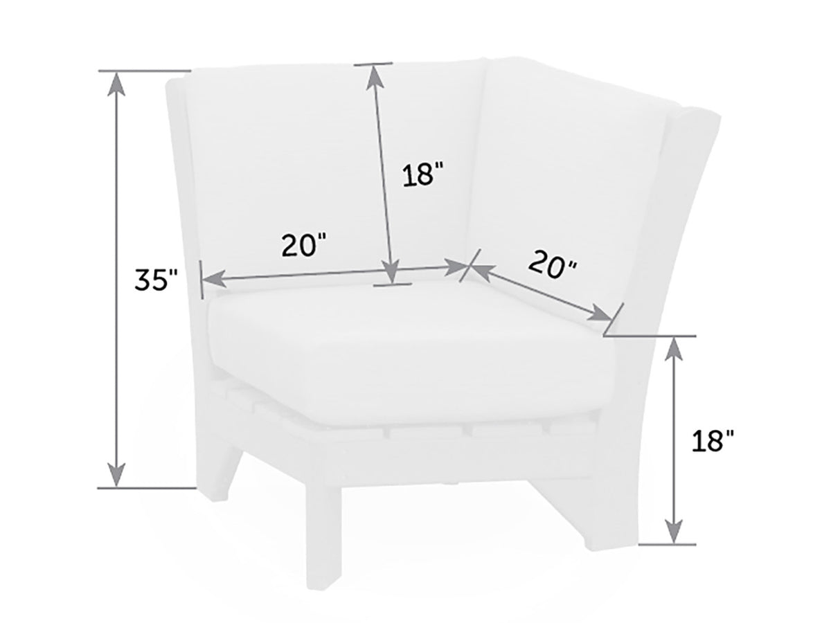 Van Buren Corner Sunray Patio Furniture