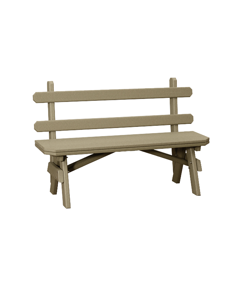 Garden Dining 28" Bench With Back