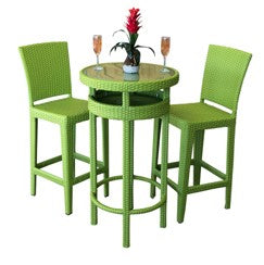 Fiesta Collection - Bar Table Sets W/Storage