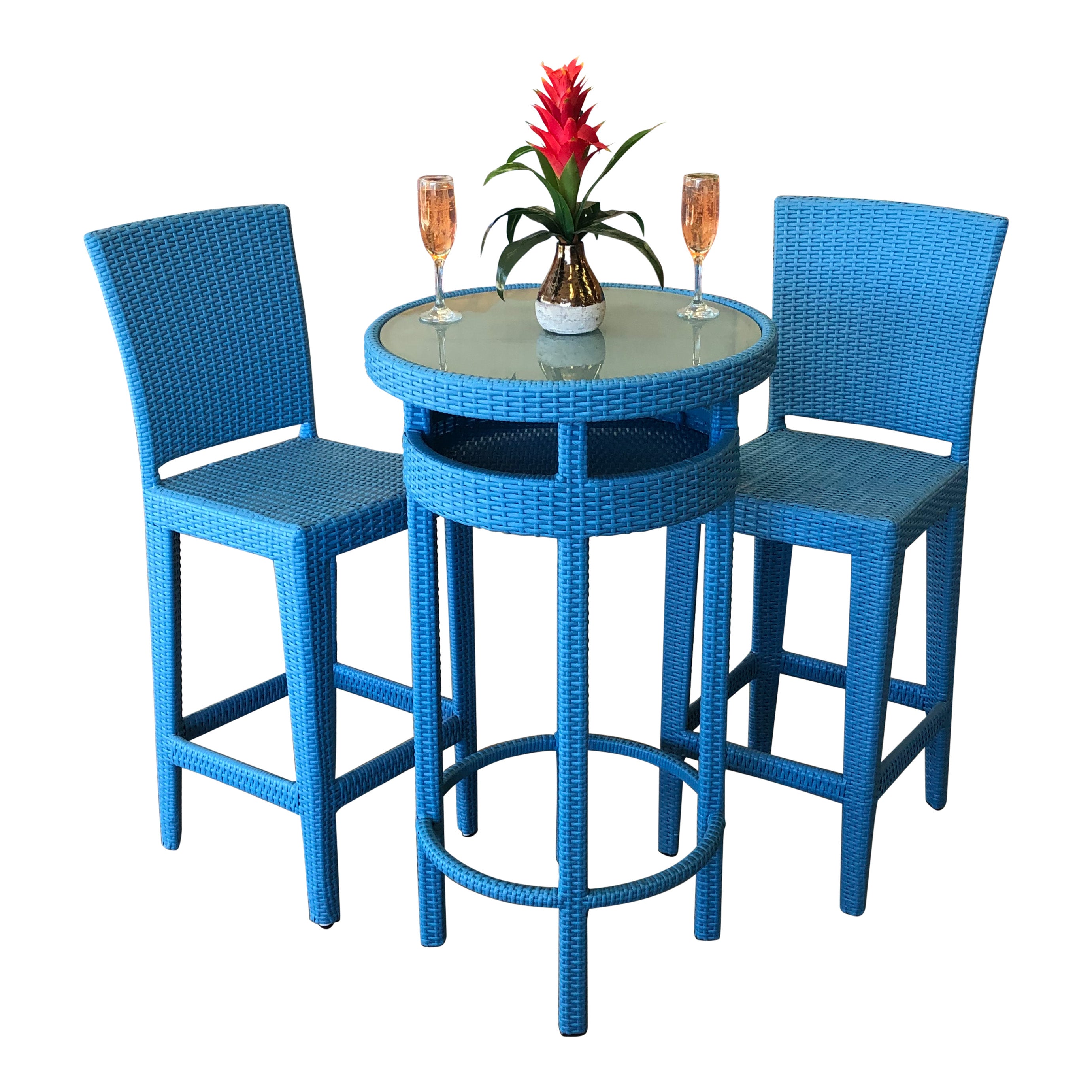 Fiesta Collection - Bar Table Sets W/Storage