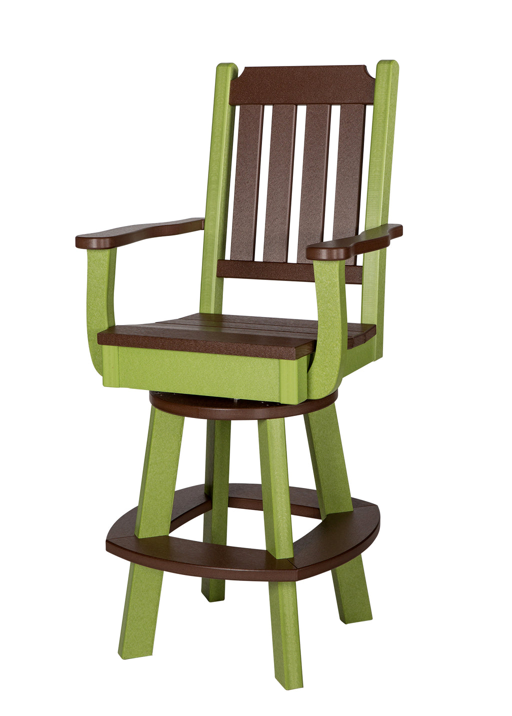 Keystone Bar Swivel Arm Chair