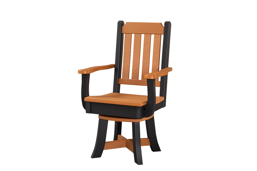 Keystone Dining Swivel Arm Chair