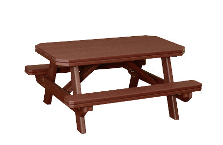 Childs Table with Benches Attached