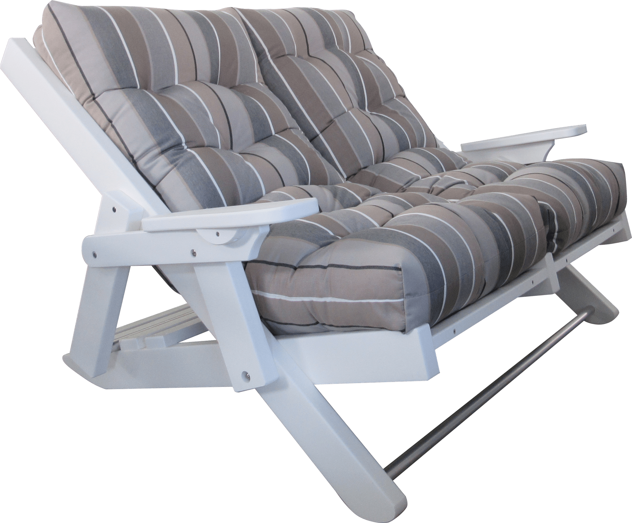 Siesta High Back Folding Loveseat
